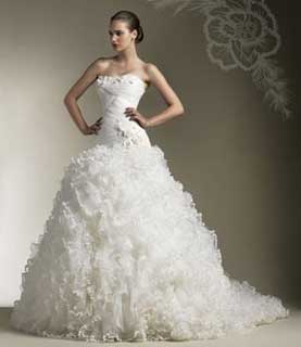 Свадебное платье - тип лиана